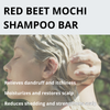 All-in-One Red Beet Mochi Shampoo Bar