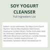 Soy Yogurt Facial Cleanser