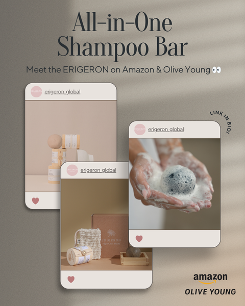 Sustainable Beauty with ERIGERON 🌿 Meet Our Signature Lines