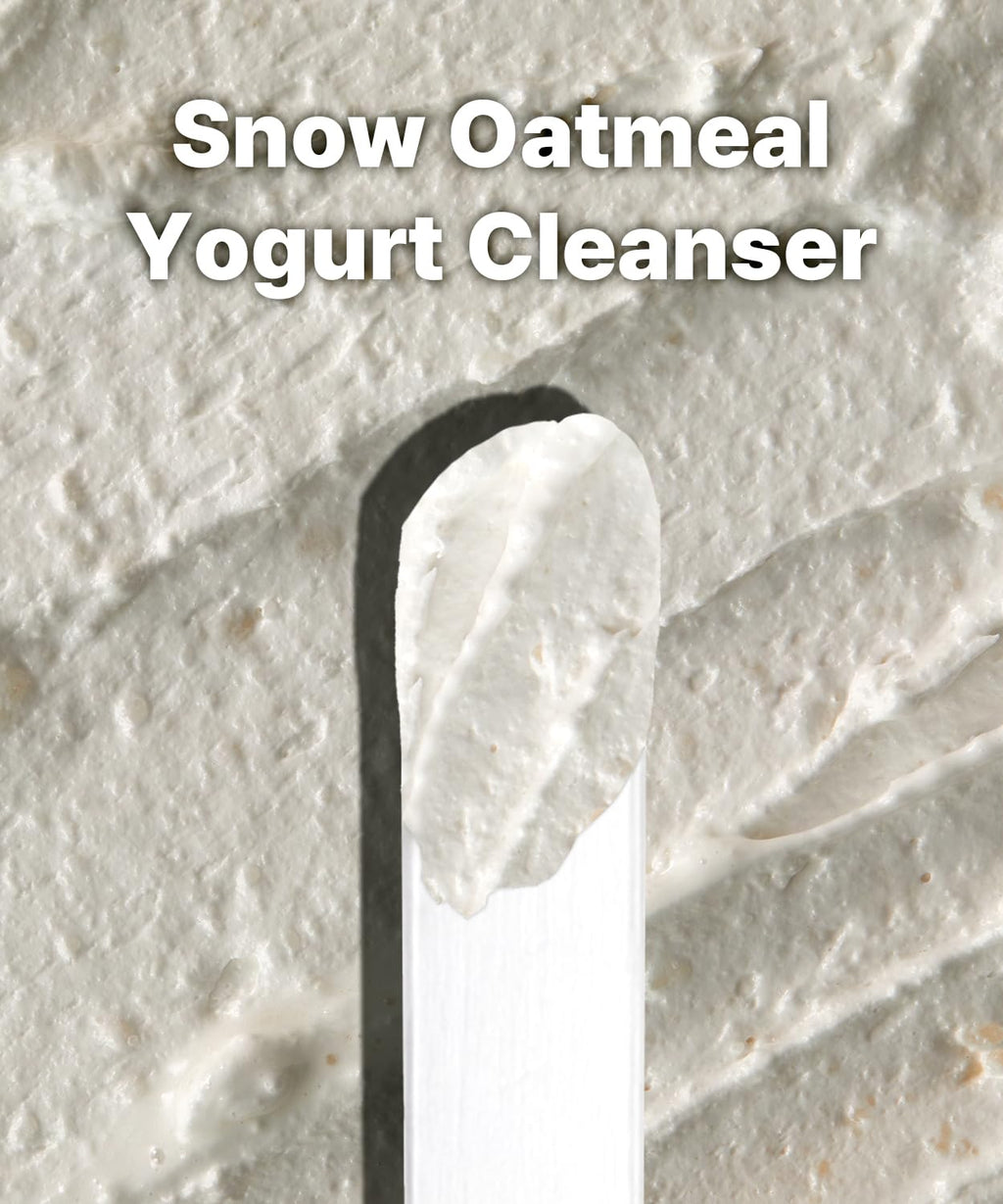 Snow Oatmeal Yogurt Facial Cleanser