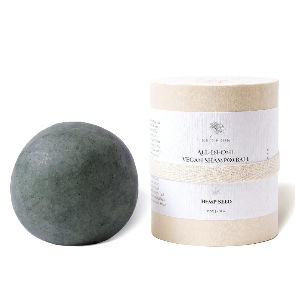 ERIGERON Vegan Beauty Ball Hemp Shampoo Ball™