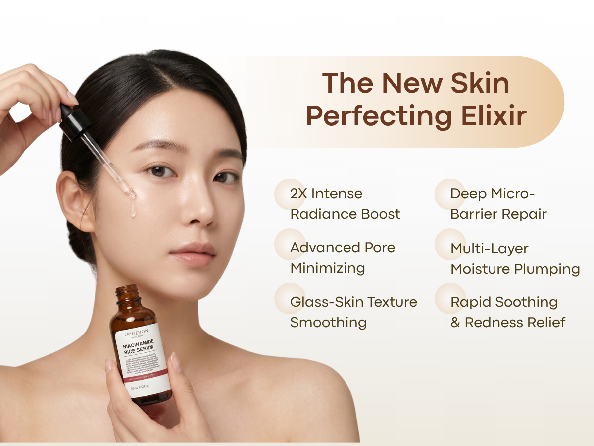 Niacinamide Bifida Rice Serum - Next-Gen Glass Skin Brightening Elixir