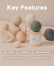 Load image into Gallery viewer, All-in-One Pink Clay Mochi Shampoo Bar
