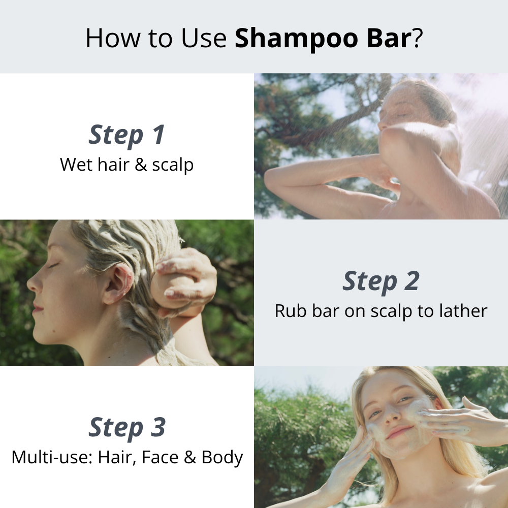 Vegan Shampoo Ball Snow Oatmeal Shampoo Ball