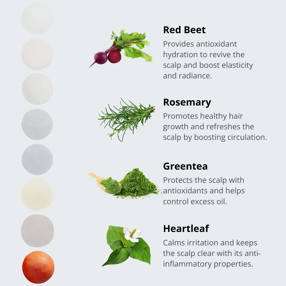 ERIGERON All in One Vegan Beauty Ball Quillaja Collection Beet Ball