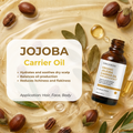 Organic Jojoba Oil for Balance Hair & Scalp – Hydrating Scalp Treatment, Daily Essential Oil