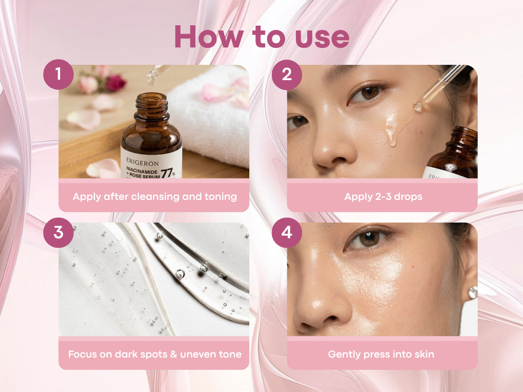 Niacinamide 77% Rose Serum