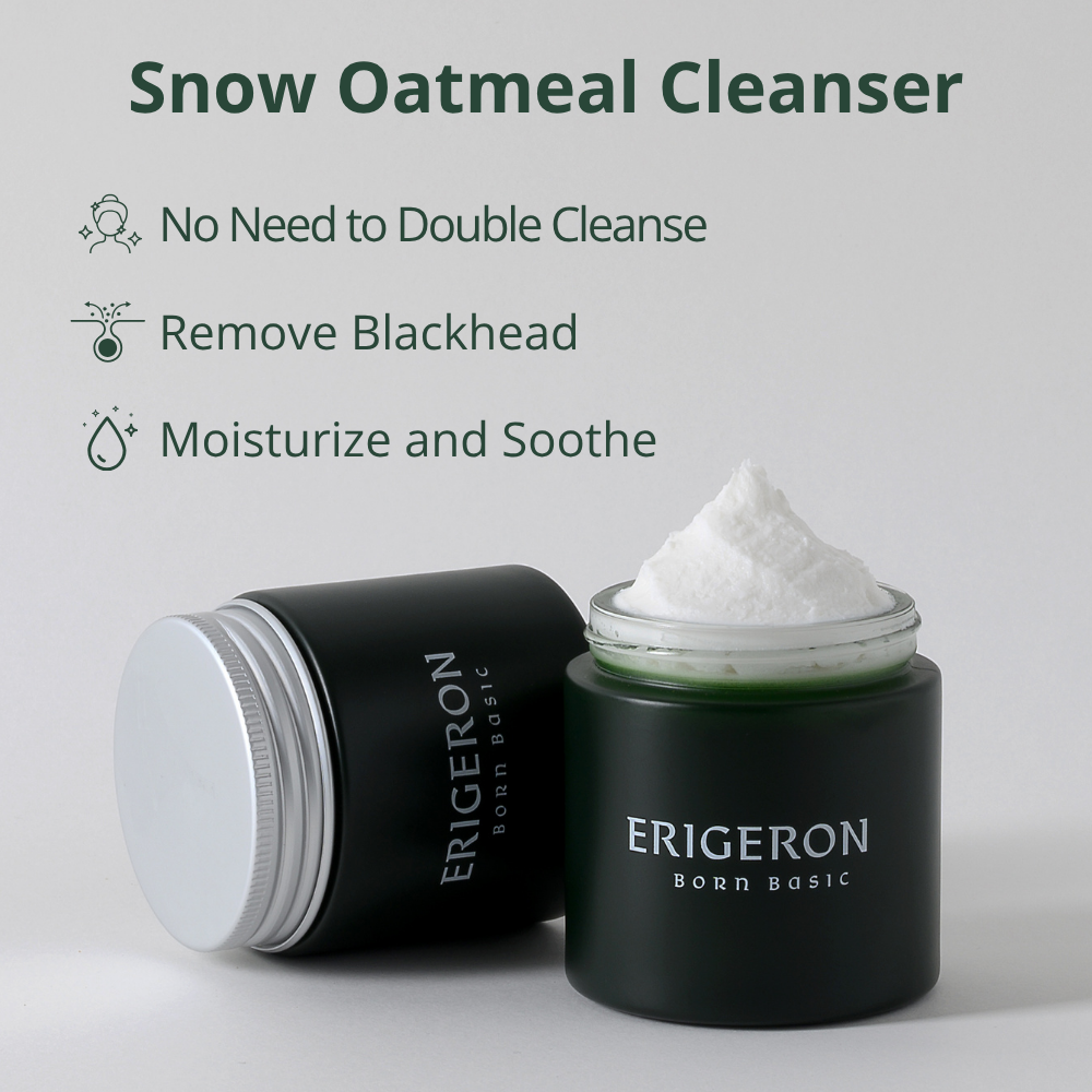 Snow Oatmeal Yogurt Facial Cleanser