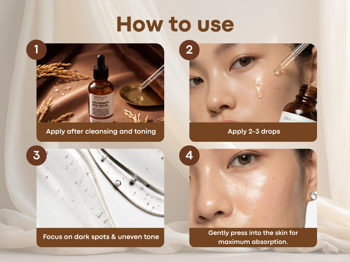 Niacinamide Bifida Rice Serum - Next-Gen Glass Skin Brightening Elixir