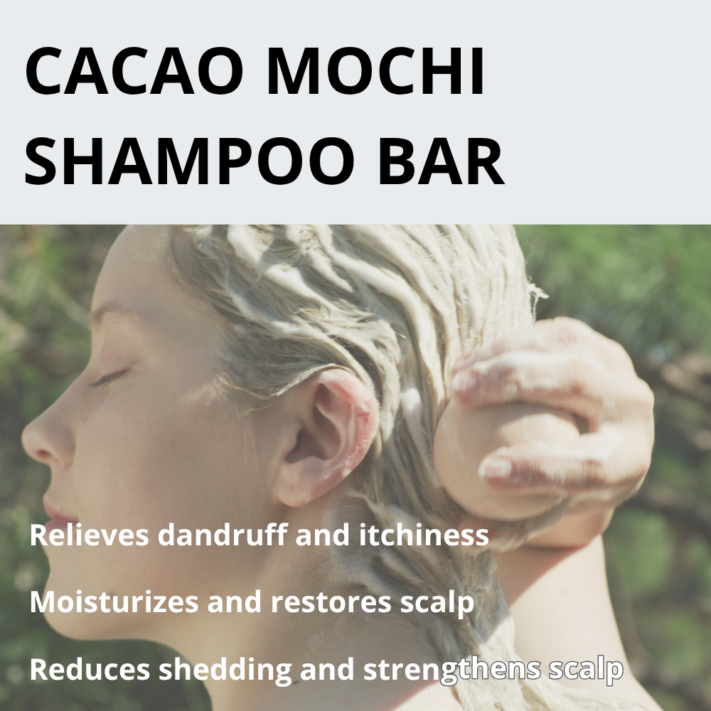 ERIGERON All-in-one Vegan Cacao Mochi Shampoo Ball™