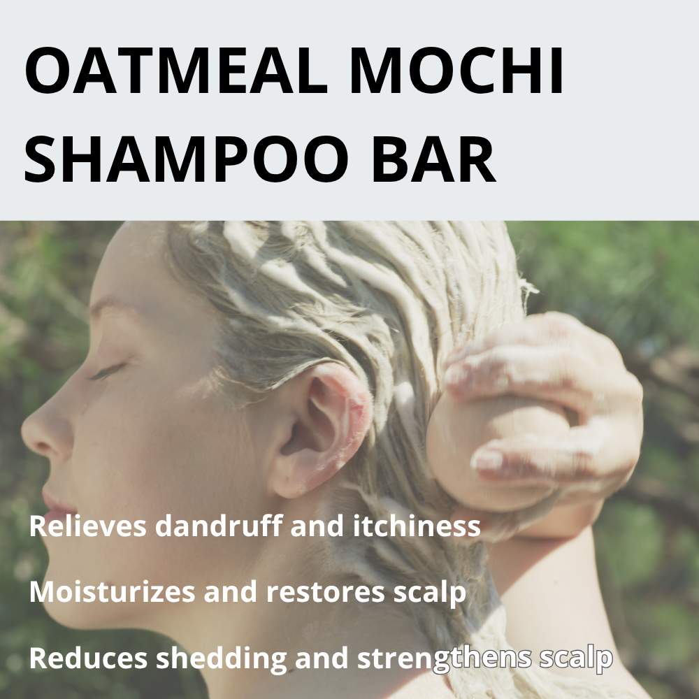 Snow Oatmeal Mochi Shampoo Bar