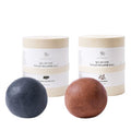 Shampoo Bar Set for Men – Black Charcoal & Cacao