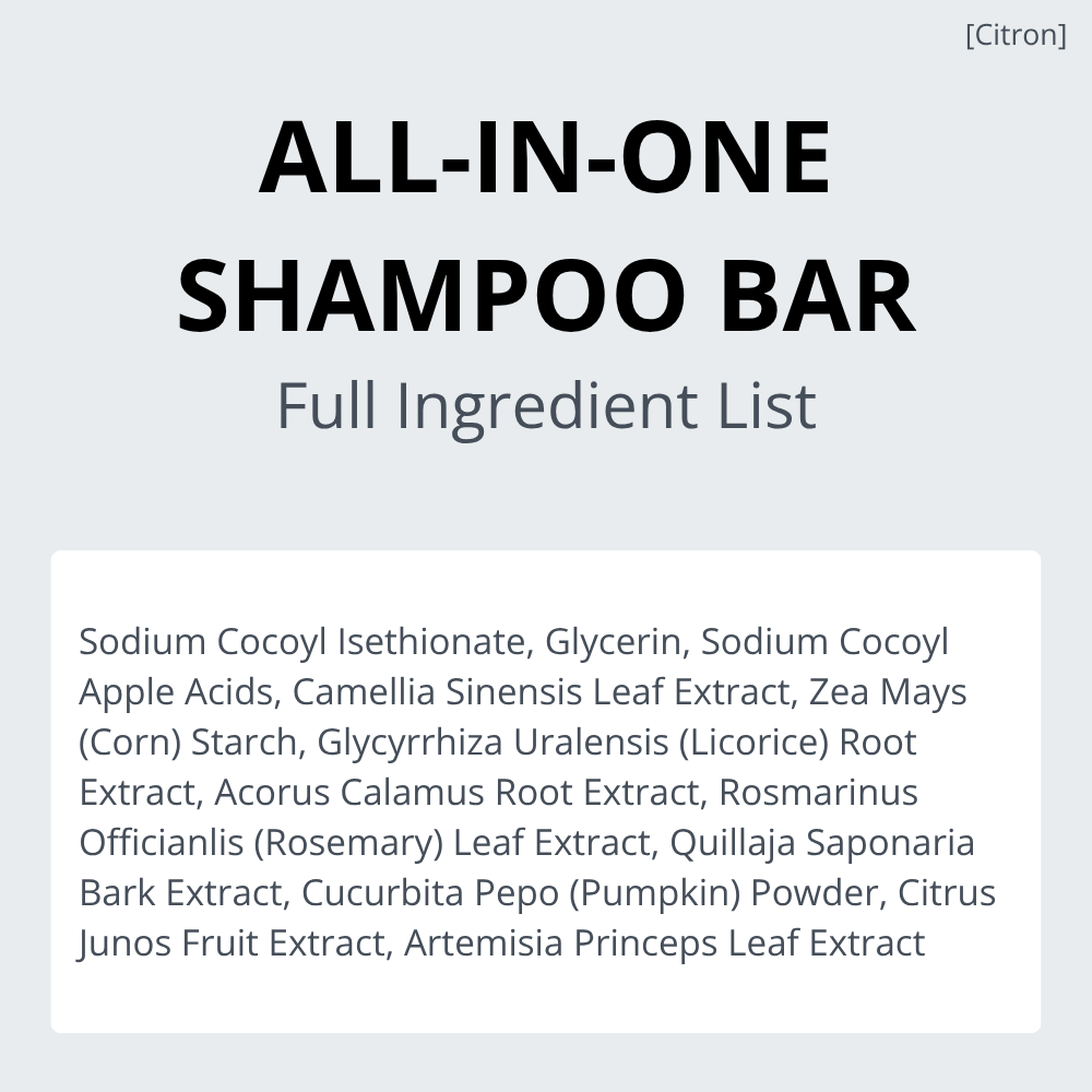 Vegan Beauty Ball Quillaja Citron Ball Pumpkin Shampoo Ball