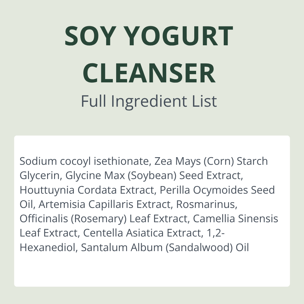 Mom's BIO Soy Yogurt Cleanser