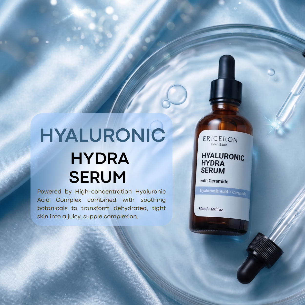 ERIGERON Hyaluronic Hydra Serum 50ml
