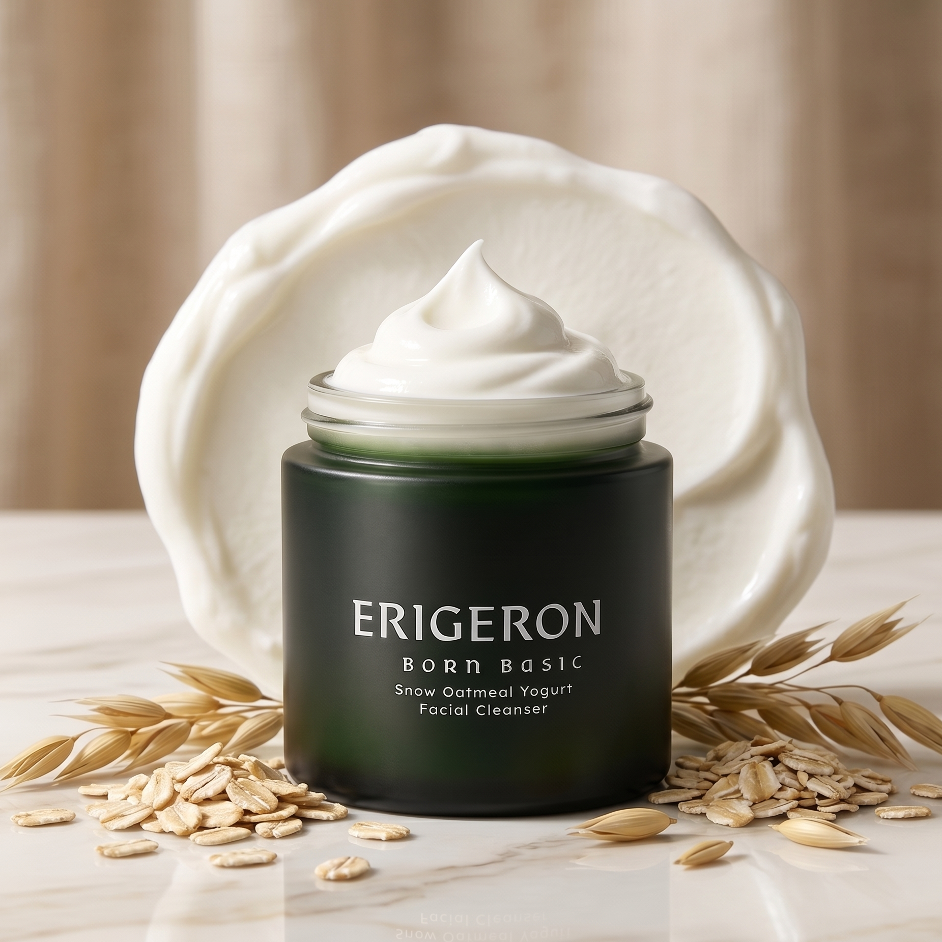 Snow Oatmeal Moisturizing Greek Yogurt Facial Cleanser