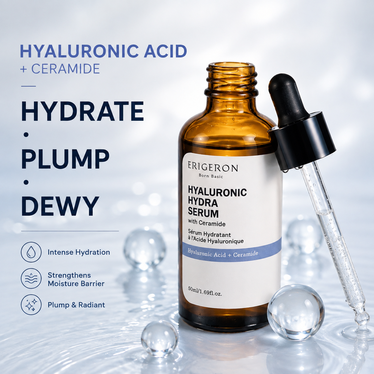 ERIGERON Hyaluronic Hydra Serum 50ml