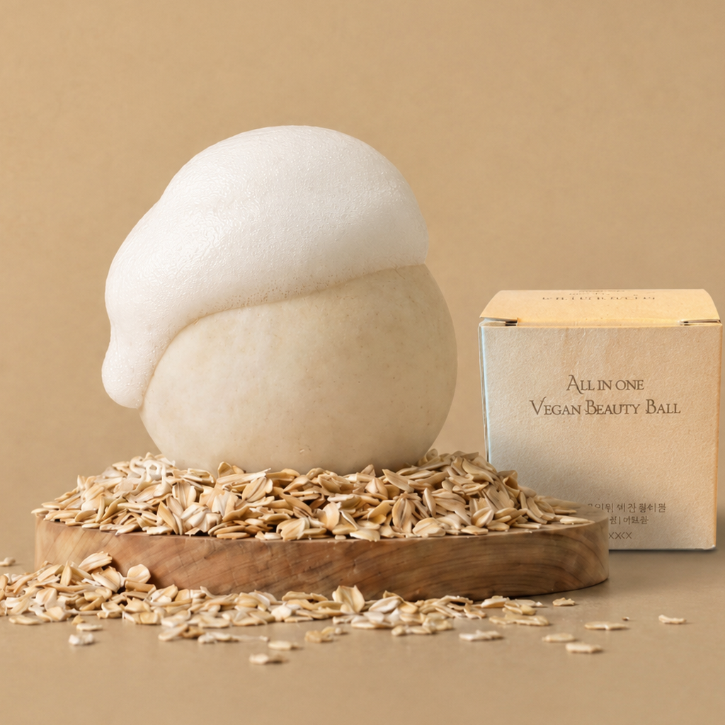 ERIGERON Vegan Snow Oatmeal Shampoo Ball™