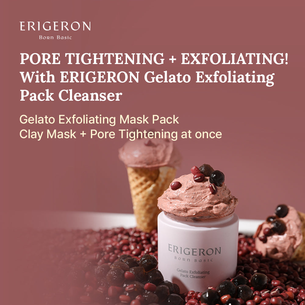 Gelato Exfoliating Pack Cleanser - 30-Second Pore Tightening Clay Mask