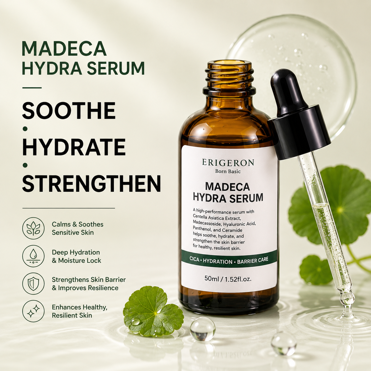 ERIGERON Madeca Hydra Serum (50ml)