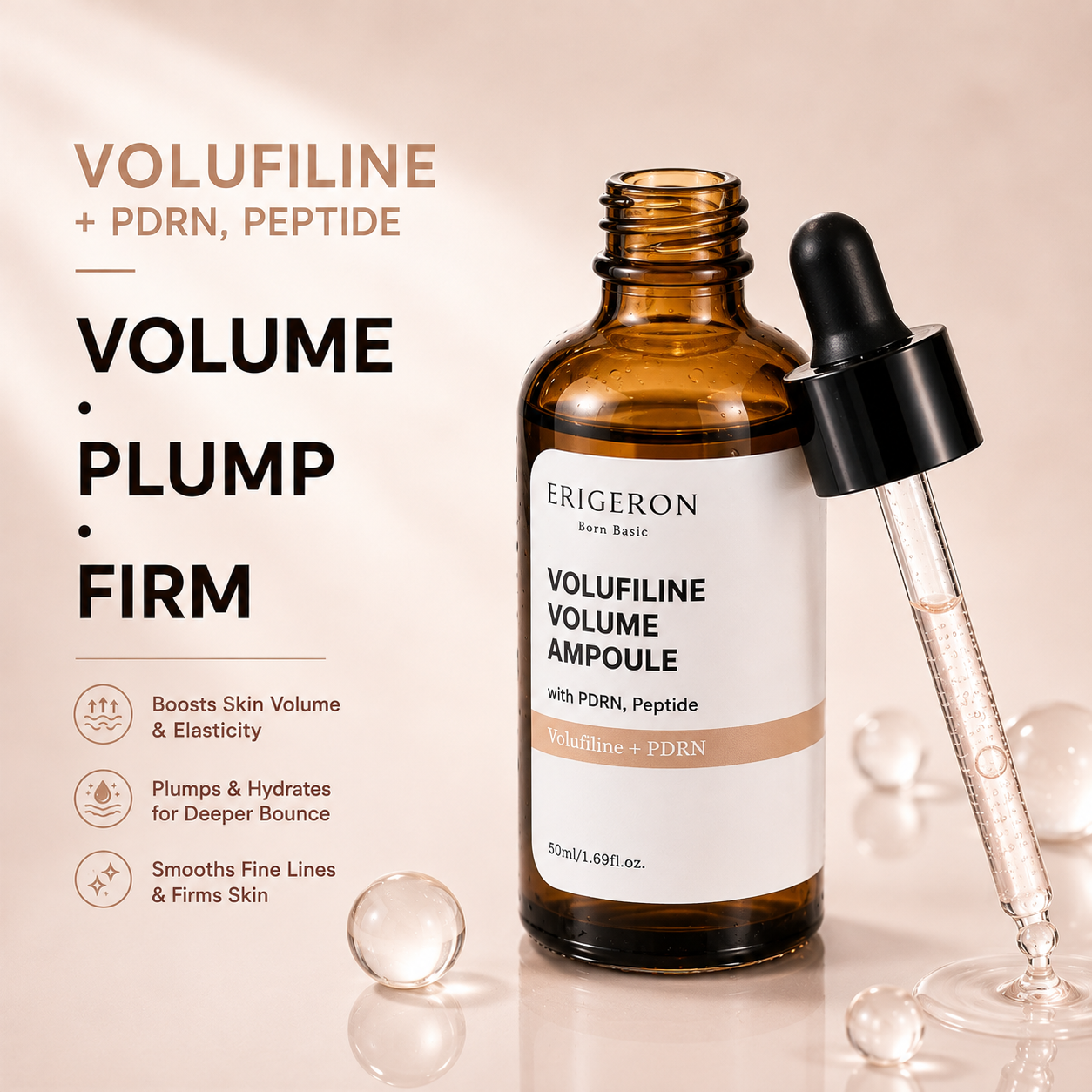 Volufiline Volume Ampoule - Non-Invasive Skin Plumping & Anti-Aging Serum