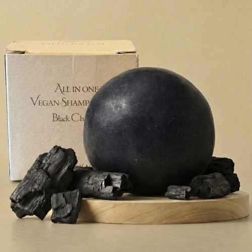 All-in-One Black Charcoal Mochi Shampoo Bar